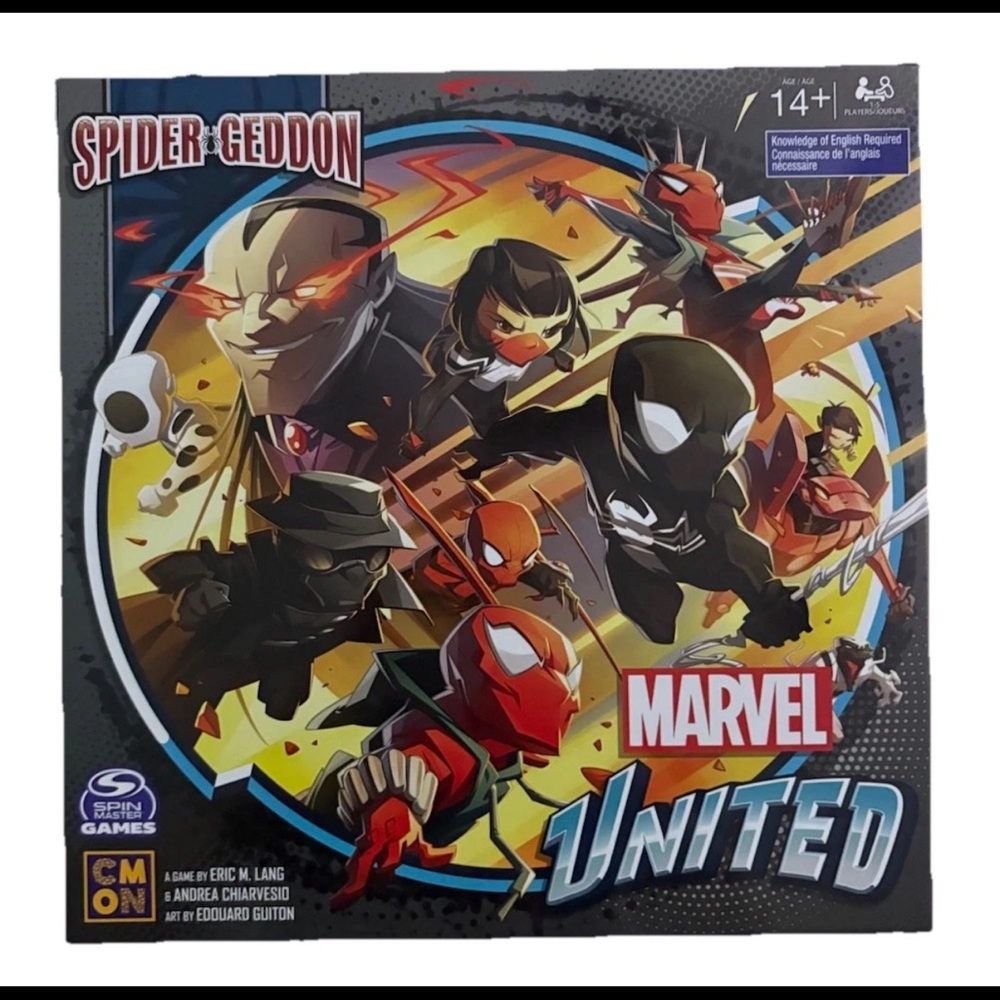 Marvel United Spider-Geddon Board Game by Spin Master & CMON *New